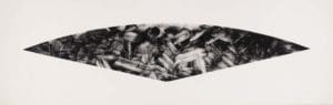 Dark Gray Curve (State I) by Ellsworth Kelly