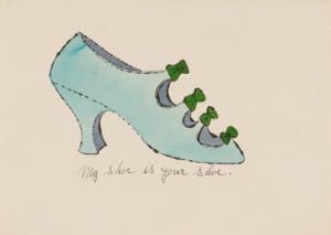 My Shoe is Your Shoe by Andy Warhol