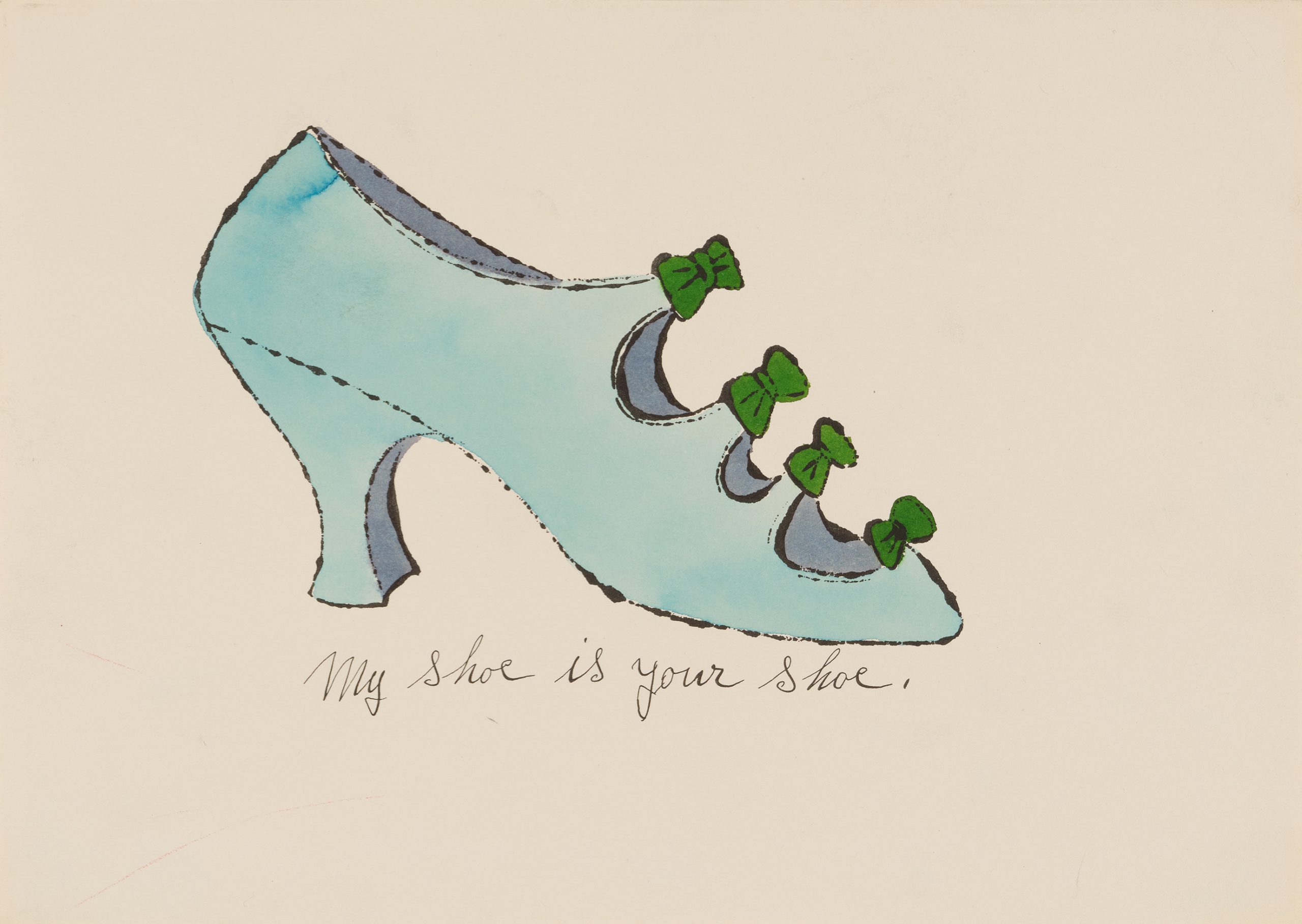 My Shoe is Your Shoe by Andy Warhol