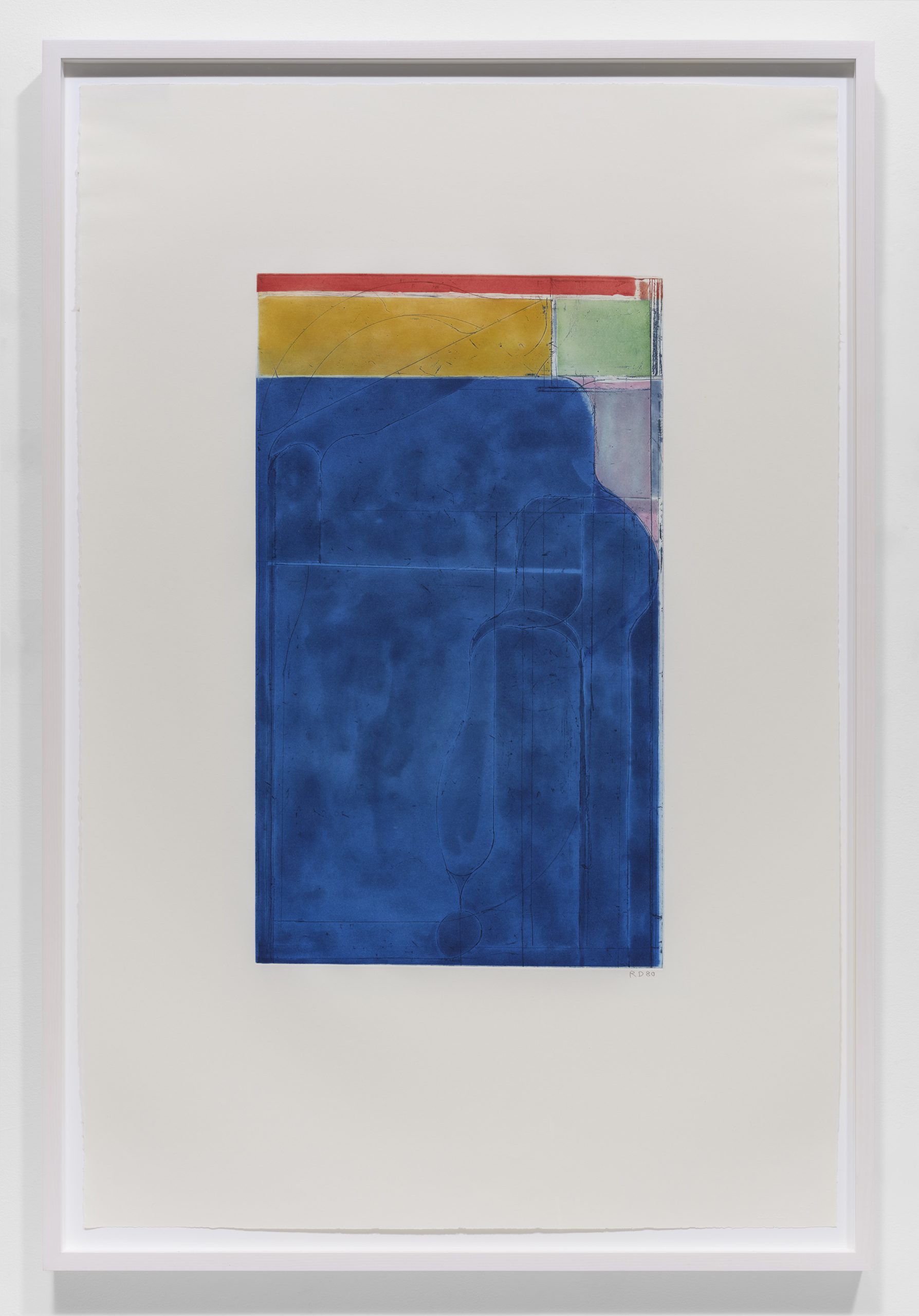 Large Bright Blue by Richard Diebenkorn