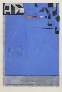 Blue with Red by Richard Diebenkorn