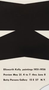 Ellsworth Kelly, Paintings 1951-1956 (Black) by Ellsworth Kelly