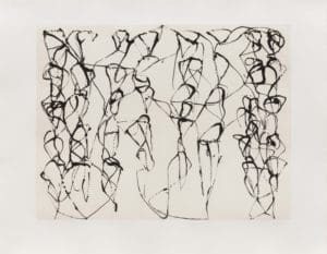 Cold Mountain Series, Zen Studies 6 by Brice Marden