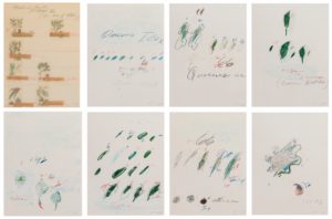Natural History Part II, Some Trees of Italy by Cy Twombly