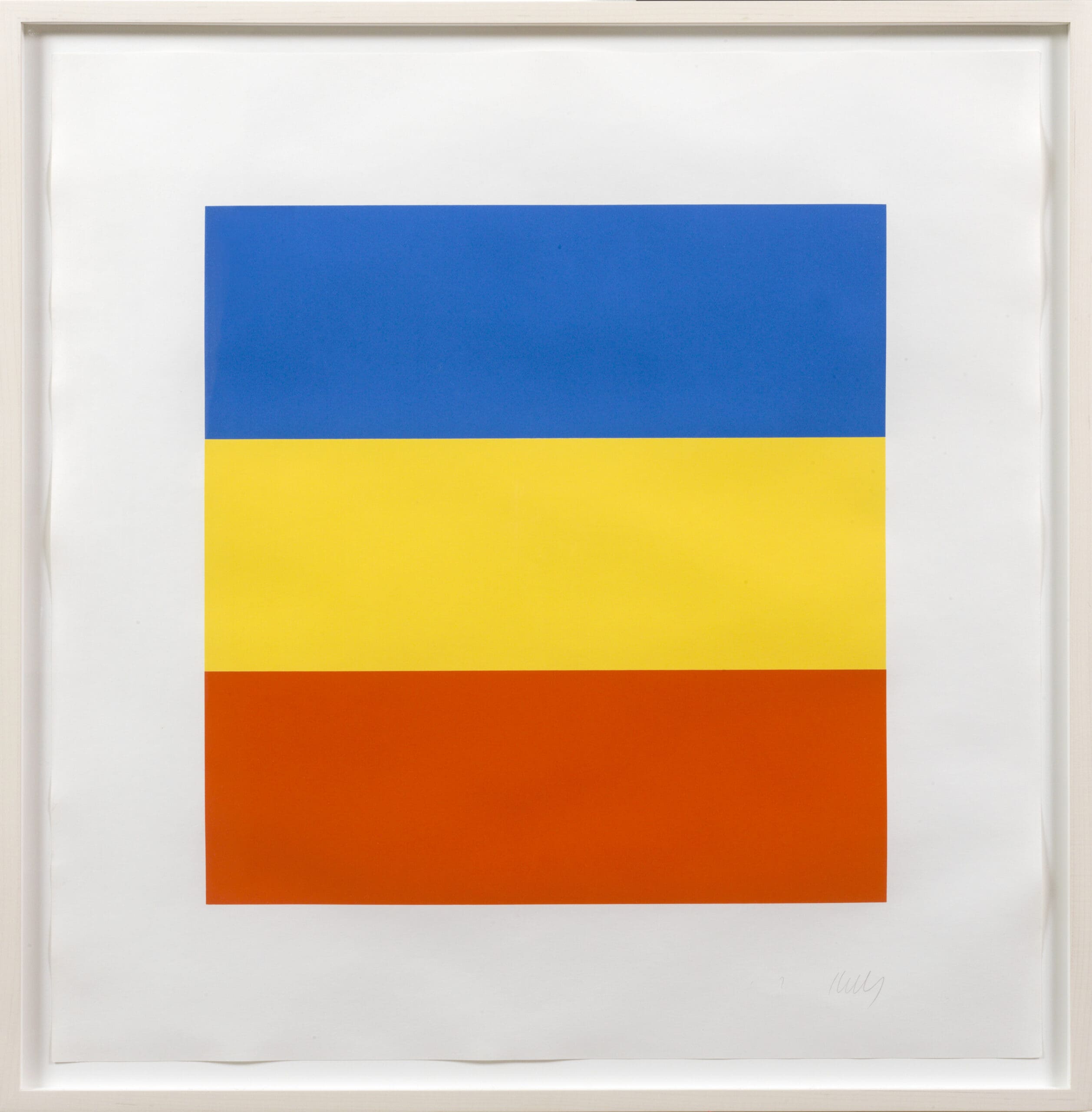 Ellsworth Kelly - Blue Yellow Red