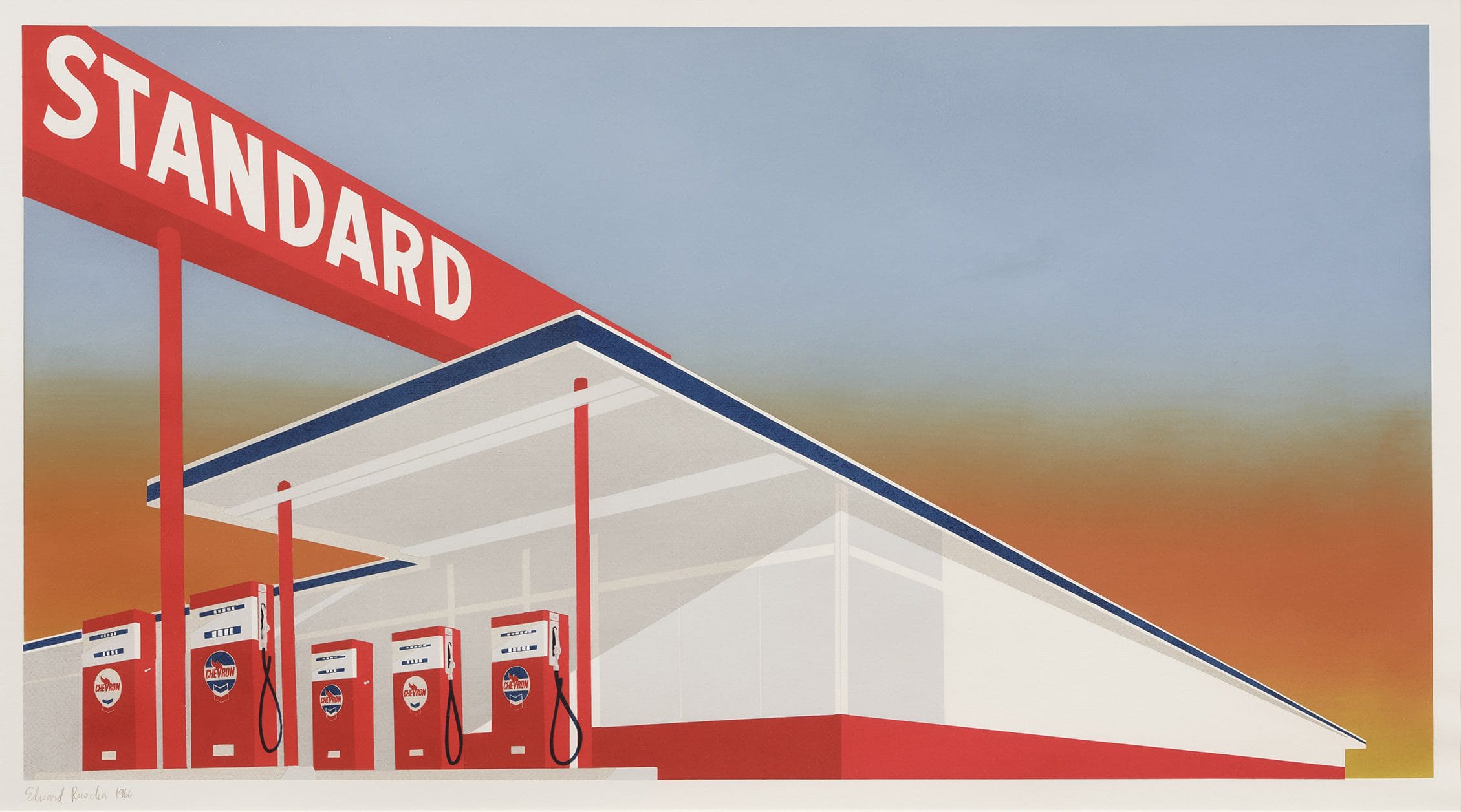 On View: Edward Ruscha - Standard Station