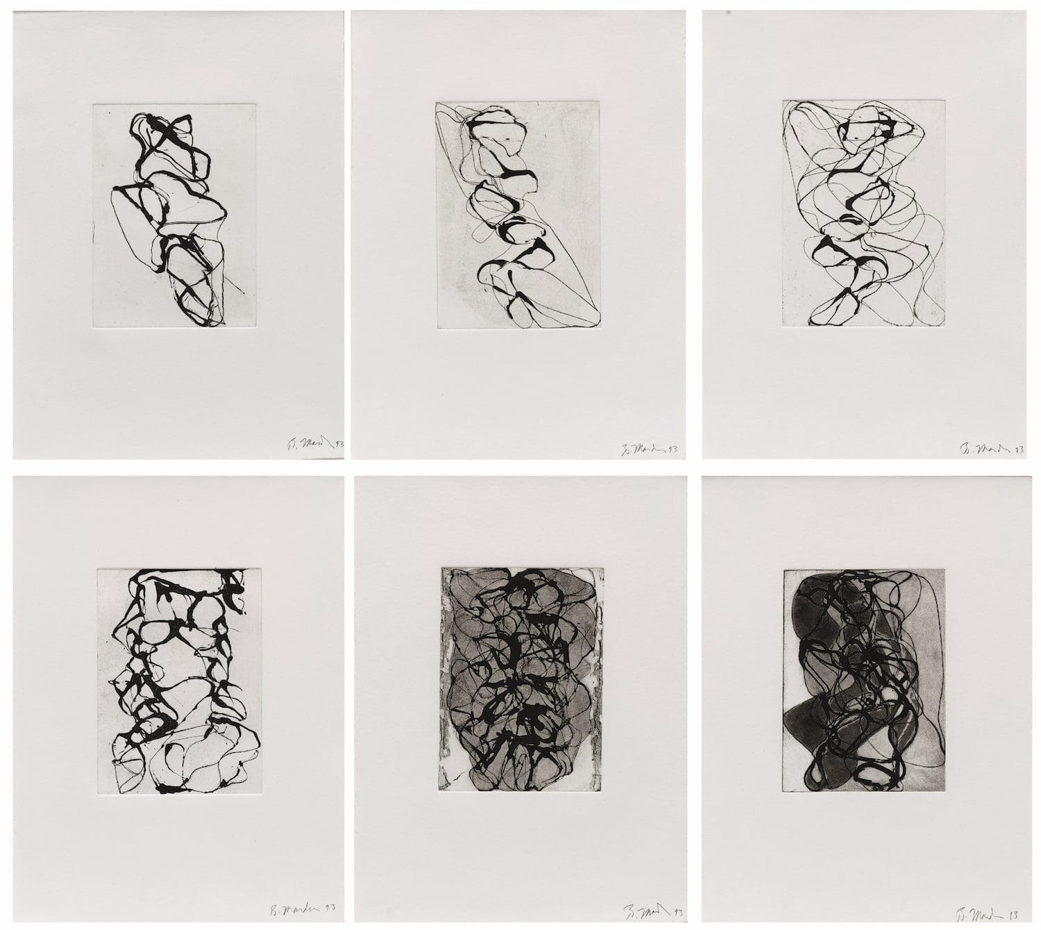 Brice Marden - Han Shan Exit 1-6
