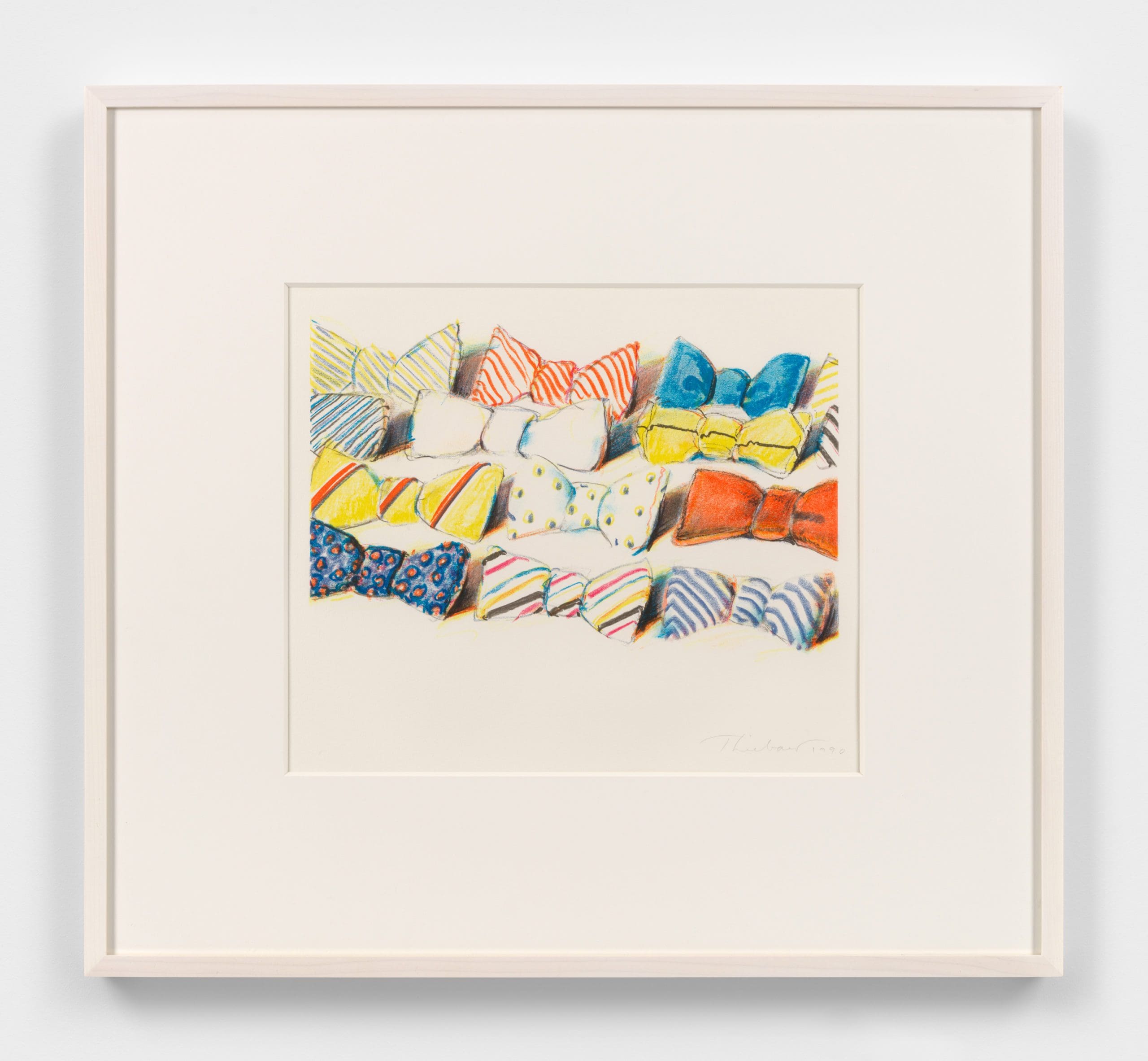 Bow Ties by Wayne Thiebaud