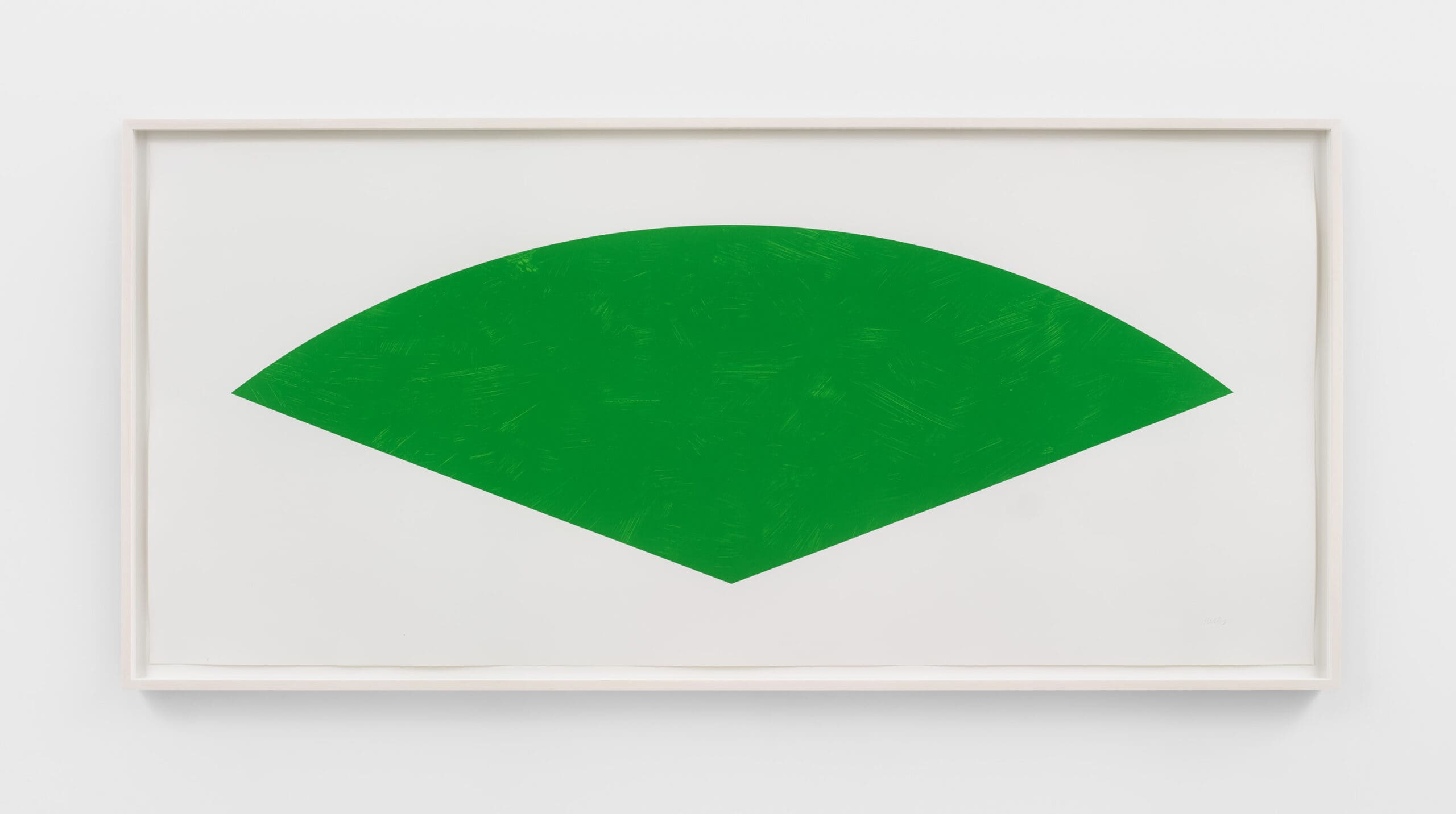 A picture of Green Curve by Ellsworth Kelly