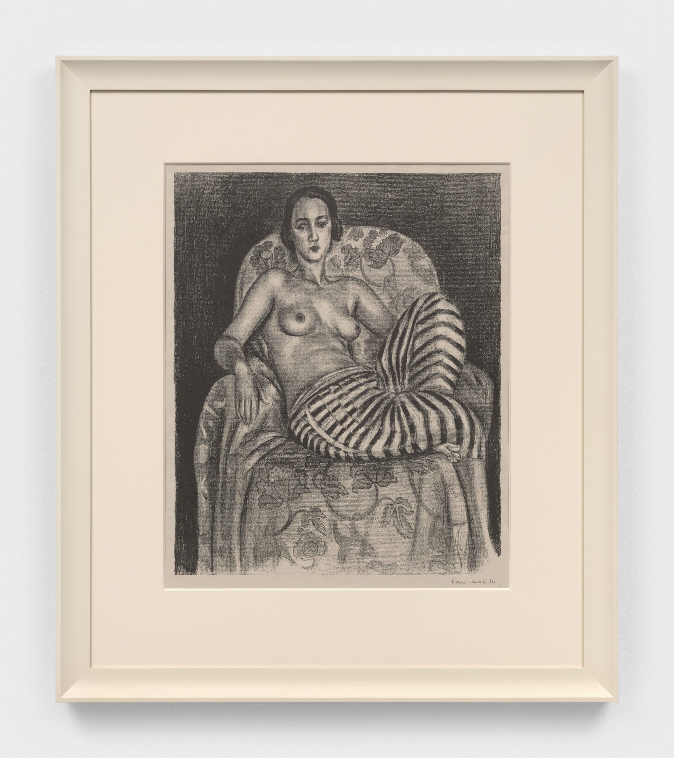 A picture of Grande odalisque à la culotte bayadère by Henri Matisse
