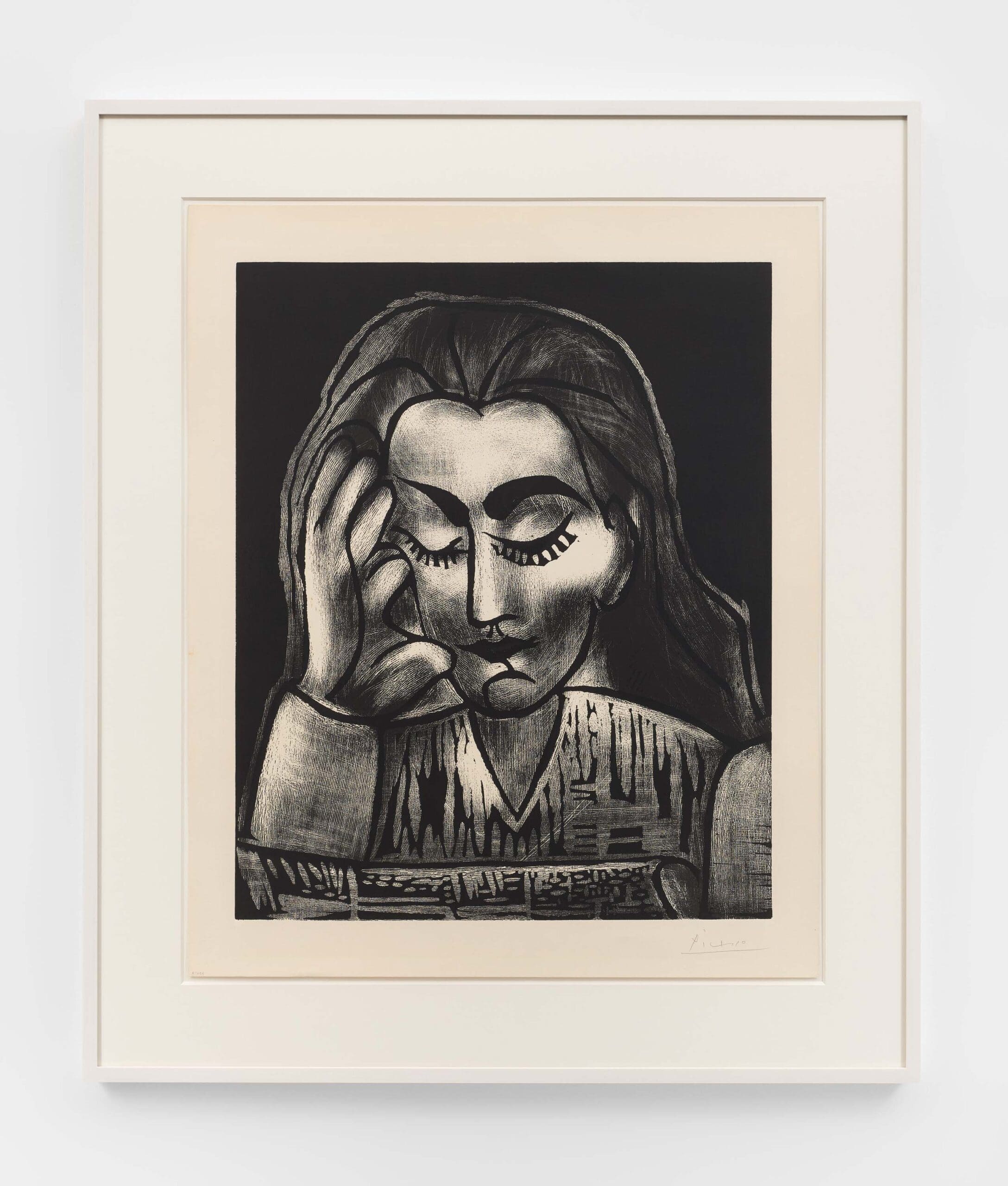 Jacqueline lisant by Pablo Picasso