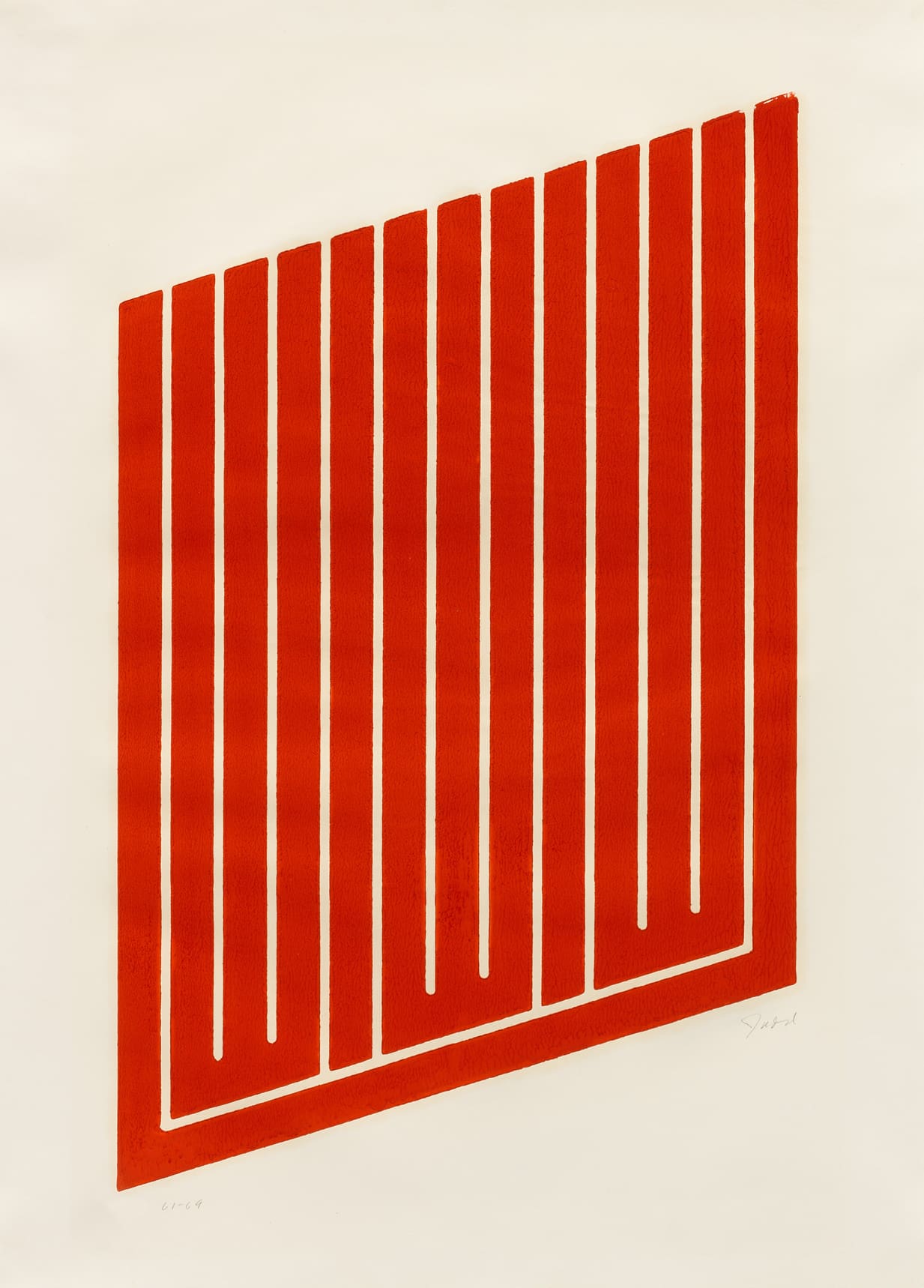 A picture of Untitled by Donald Judd