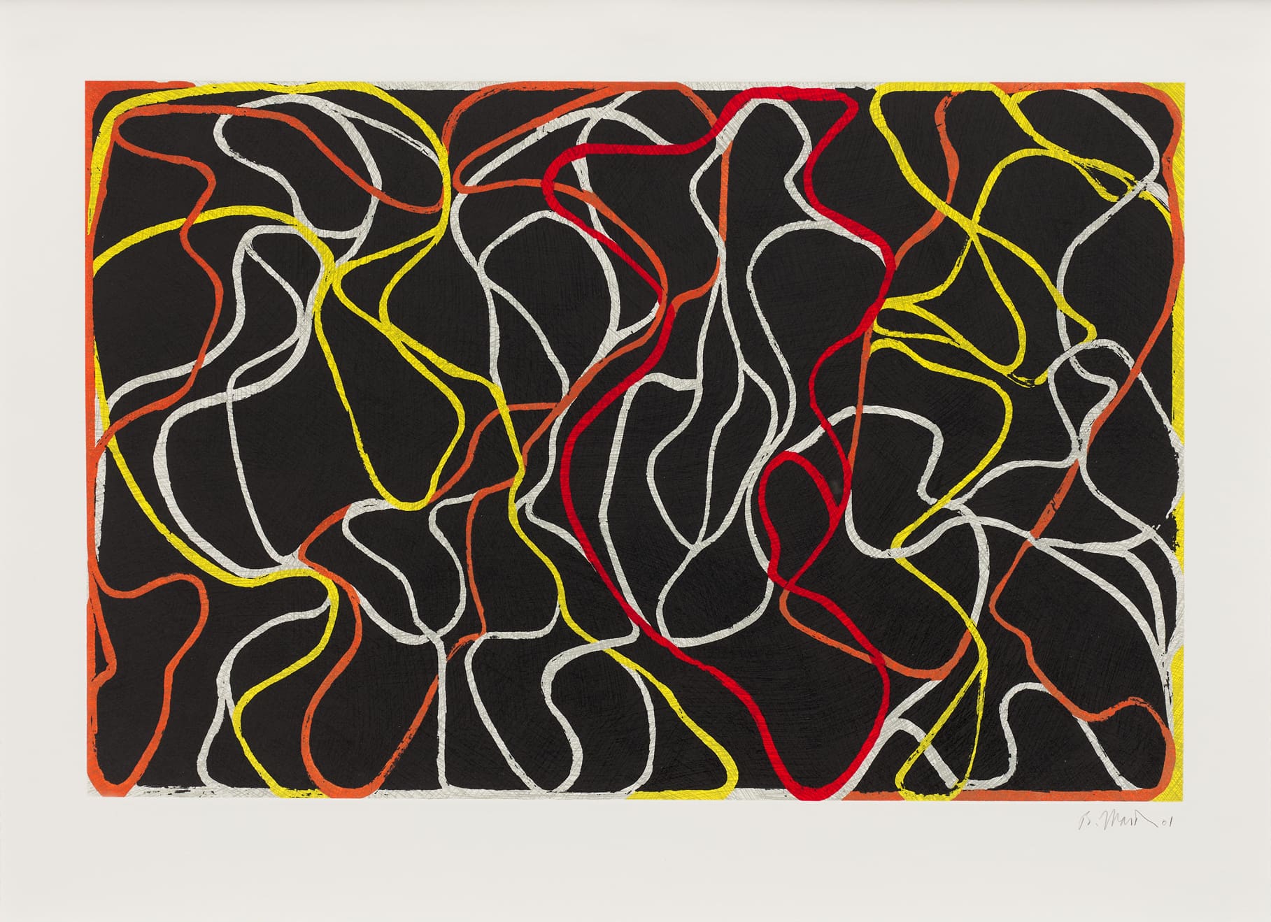 Brice Marden ポスター Brice Marden: Works on Paper Poster | Gagosian Shop