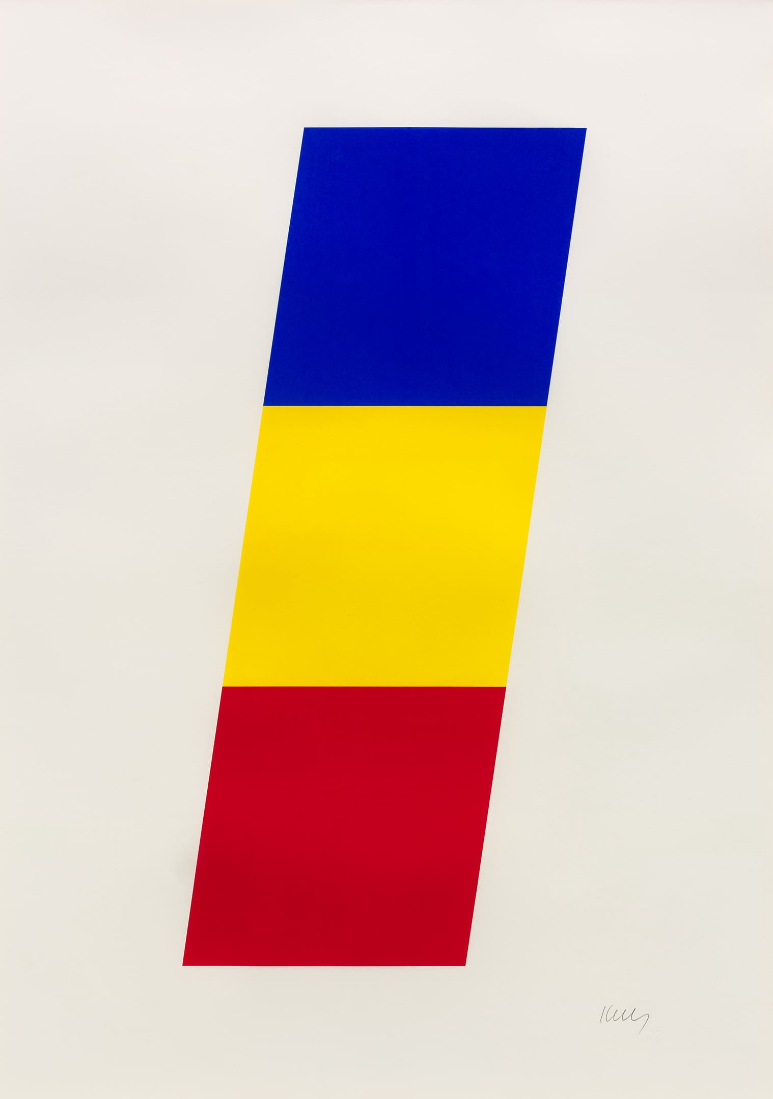 Ellsworth Kelly - Blue Yellow Red